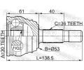 FEBEST Kloub hnacho hdele, sada FBS 2310-029, 2310-029