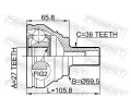 FEBEST Kloub hnacho hdele, sada FBS 2310-031, 2310-031