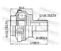 FEBEST Kloub hnacho hdele, sada FBS 2310-CCR, 2310-CCR