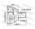 FEBEST Kloub hnacho hdele, sada FBS 2310-EOS, 2310-EOS