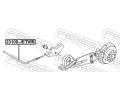 FEBEST Ta�n� lanko parkovac� brzdy FBS 23100-JETVIR, 23100-JETVIR