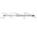 FEBEST Pneumatick vzpra kapoty motoru FBS 23117-005, 23117-005