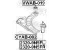 FEBEST ep ramene FBS 2320-9N5FL, 2320-9N5FL