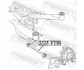 FEBEST Rameno zaven kol FBS 2325-TTR, 2325-TTR