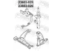 FEBEST Senzor, regulace sklonu svtlometu FBS 23603-025, 23603-025