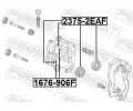 FEBEST Sada na opravu brzdovho tmenu FBS 2375-2EAF, 2375-2EAF