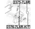 FEBEST Sada na opravu brzdového třmenu FBS 2376-7L6R-KIT, 2376-7L6R-KIT