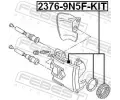 FEBEST Sada na opravu brzdov�ho t�menu FBS 2376-9N5F-KIT, 2376-9N5F-KIT