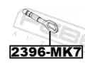 FEBEST Vle�n� h�k FBS 2396-MK7, 2396-MK7
