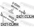 FEBEST ep zen FBS 2421-CLIRH, 2421-CLIRH