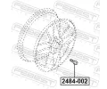 FEBEST �roub kola FBS 2485B-002, 2485B-002