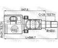 FEBEST Kloub hnacho hdele, sada FBS 2711-V70RH, 2711-V70RH
