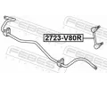 FEBEST Ty / vzpra stabiliztoru FBS 2723-S80R, 2723-S80R