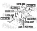 FEBEST Čep ramene FBS 3220-SRXLOWRH, 3220-SRXLOWRH
