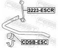 FEBEST Ty / vzpra stabiliztoru FBS 3223-ESCR, 3223-ESCR