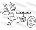 FEBEST Nboj kola FBS 3282-ESCIIIMF, 3282-ESCIIIMF