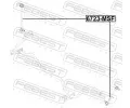 FEBEST Ty / vzpra stabiliztoru FBS 6723-MSF, 6723-MSF