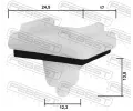 FEBEST Klip ozdobn / ochrann lity FBS 88570-012, 88570-012