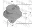 FEBEST Upevovac klip, obloen dve FBS 88570-047, 88570-047