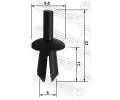 FEBEST Klip ozdobn / ochrann lity FBS 88570-073, 88570-073