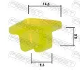 FEBEST Klip ozdobné / ochranné lišty FBS 88570-105, 88570-105