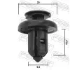 FEBEST Klip ozdobn / ochrann lity FBS 88570-154, 88570-154