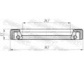FEBEST Tsnic krouek pevodovky FBS 95FAY-28380606X, 95FAY-28380606X
