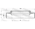 FEBEST Tsnic krouek nboje kola FBS 95GDW-66850810X, 95GDW-66850810X