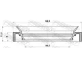 FEBEST T�snic� krou�ek kloubov�ho h��dele FBS 95HAY-40620811R, 95HAY-40620811R