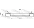FEBEST Tsnic krouek nboje kola FBS 95HDS-54760811X, 95HDS-54760811X