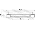 FEBEST Tsnic krouek hdele diferencilu FBS 95HDY-44741116R, 95HDY-44741116R