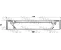 FEBEST Tsnic krouek nboje kola FBS 95IBS-57730808X, 95IBS-57730808X