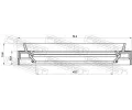 FEBEST T�snic� krou�ek h��dele diferenci�lu FBS 95JEY-45751014R, 95JEY-45751014R
