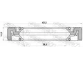 FEBEST Tsnic krouek hdele rozvodovky FBS 95QAS-41621212X, 95QAS-41621212X