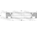 FEBEST Těsnicí kroužek hřídele rozvodovky FBS 95QAY-37541313C, 95QAY-37541313C