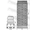 FEBEST Ochrann� sada tlumi�e p�rov�n� proti prachu FBS ADSHB-Q3F-KIT, ADSHB-Q3F-KIT