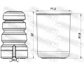 FEBEST Ochrann sada tlumie provn proti prachu FBS ADSHB-Q5F-KIT, ADSHB-Q5F-KIT