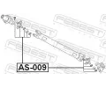 FEBEST Kloub podlnho hdele FBS AS-009, AS-009