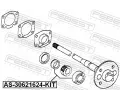 FEBEST Loisko hnacho hdele FBS AS-30621624-KIT, AS-30621624-KIT