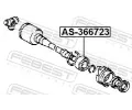 FEBEST Loisko hnacho hdele FBS AS-366723, AS-366723