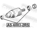 FEBEST Loisko FBS AS-6003-2RS, AS-6003-2RS