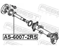 FEBEST Loisko FBS AS-6007-2RS, AS-6007-2RS