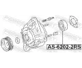 FEBEST Loisko FBS AS-6202-2RS, AS-6202-2RS
