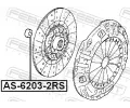 FEBEST Loisko FBS AS-6203-2RS, AS-6203-2RS