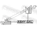 FEBEST Kloub pod�ln�ho h��dele FBS ASHY-GAL, ASHY-GAL
