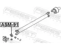 FEBEST Kloub podlnho hdele FBS ASM-91, ASM-91