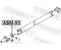 FEBEST Kloub podlnho hdele FBS ASM-93, ASM-93