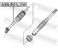FEBEST Hřídel řízení FBS ASN-R51LOW, ASN-R51LOW
