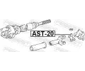 FEBEST Kloub podélného hřídele FBS AST-20, AST-20