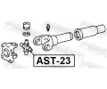FEBEST Kloub podlnho hdele FBS AST-23, AST-23
